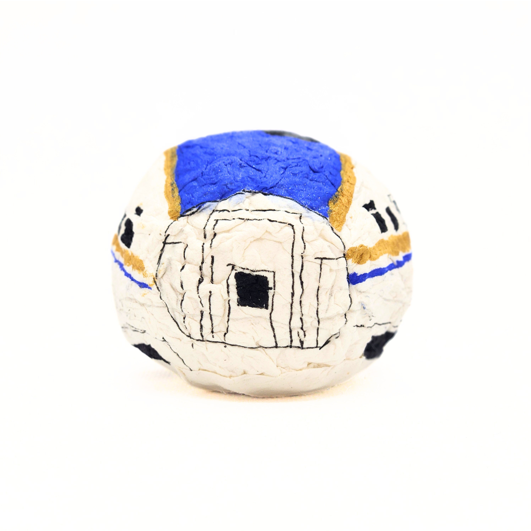 【越前和紙】手漉き和紙おきあがりこぼし　新幹線 かがやき