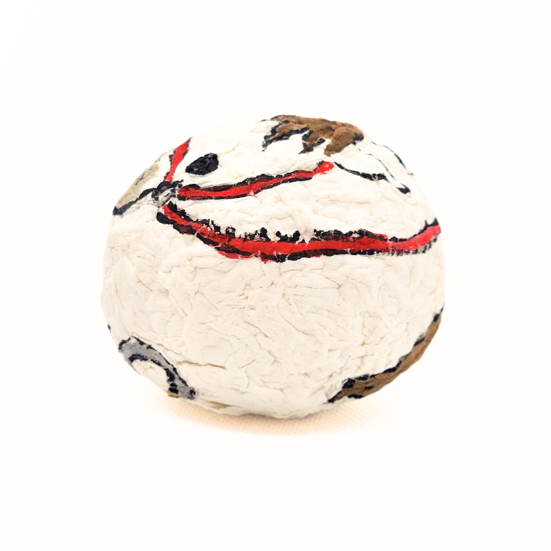 【越前和紙】おきあがりこぼし 干支"午" 白