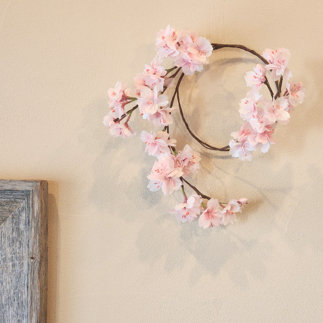 越前和紙の花 ウォールアート　桜