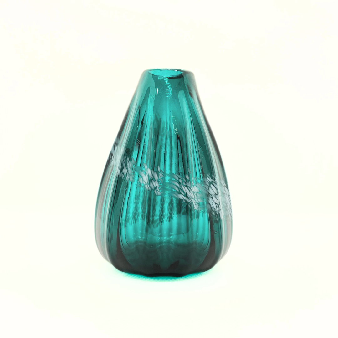 OBAMA blue 花器 -22-