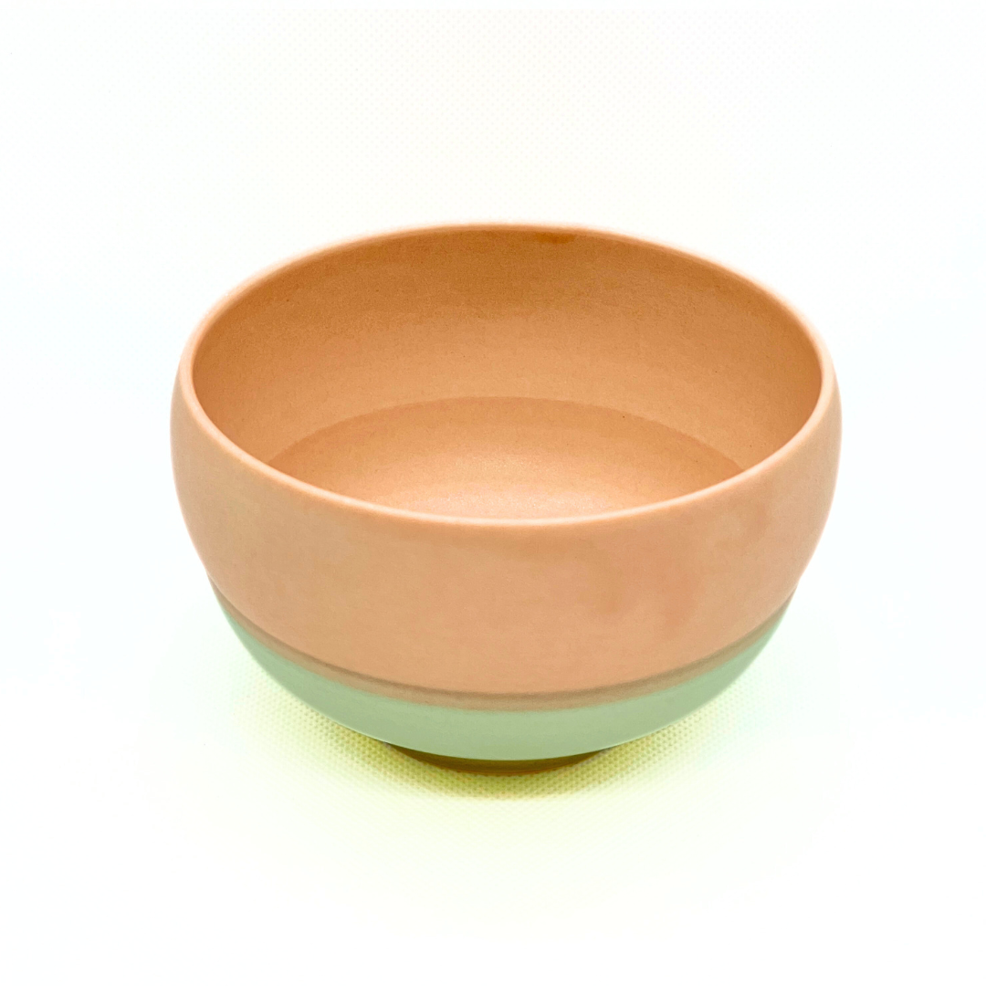 抹茶椀（ピンク×グリーン）