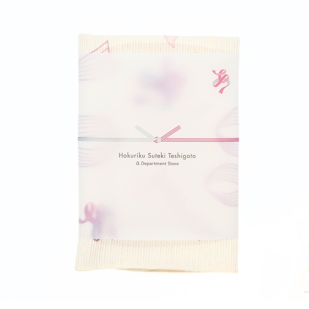 贈りたくなるガーゼハンカチ ピンク