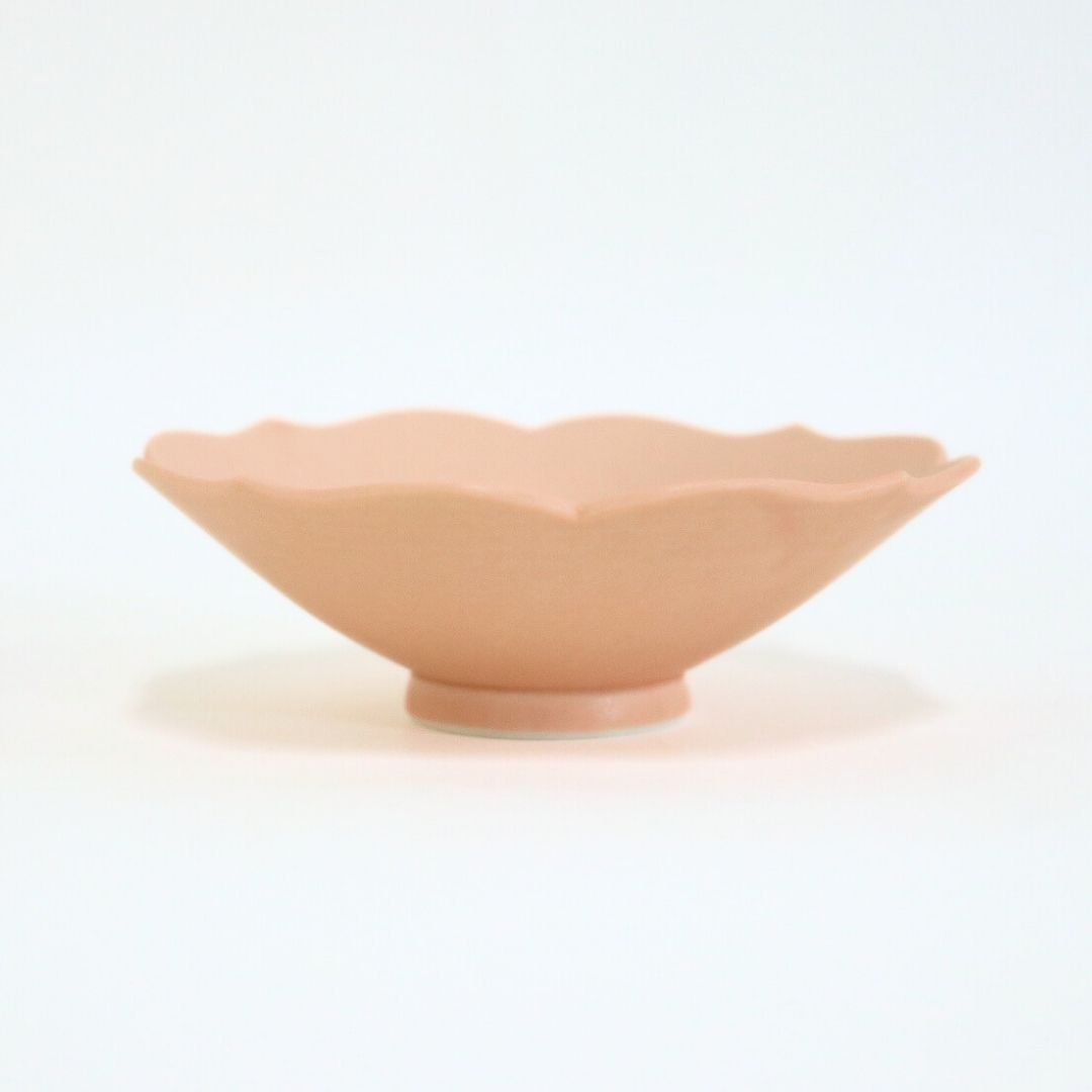 蓮花 鉢 マットピンク