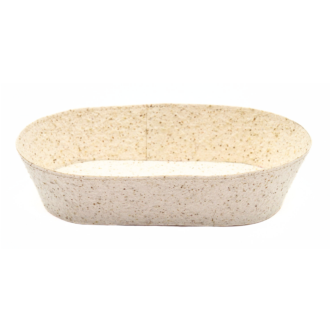 Food Paper -野菜や果物からできた楕円トレイ-　いちご