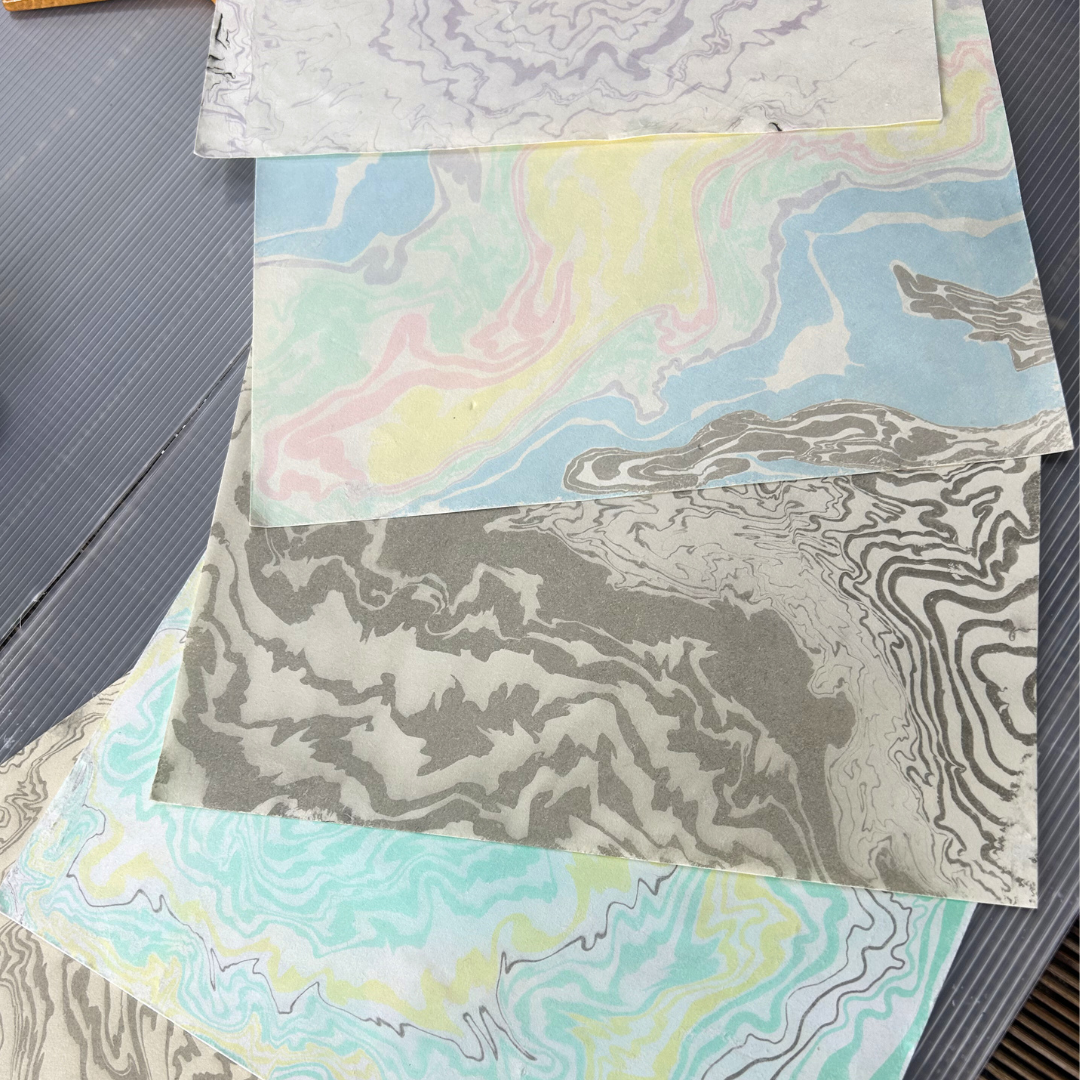 墨流し体験