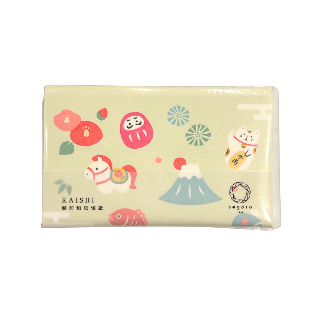 【越前和紙】干支懐紙　お正月