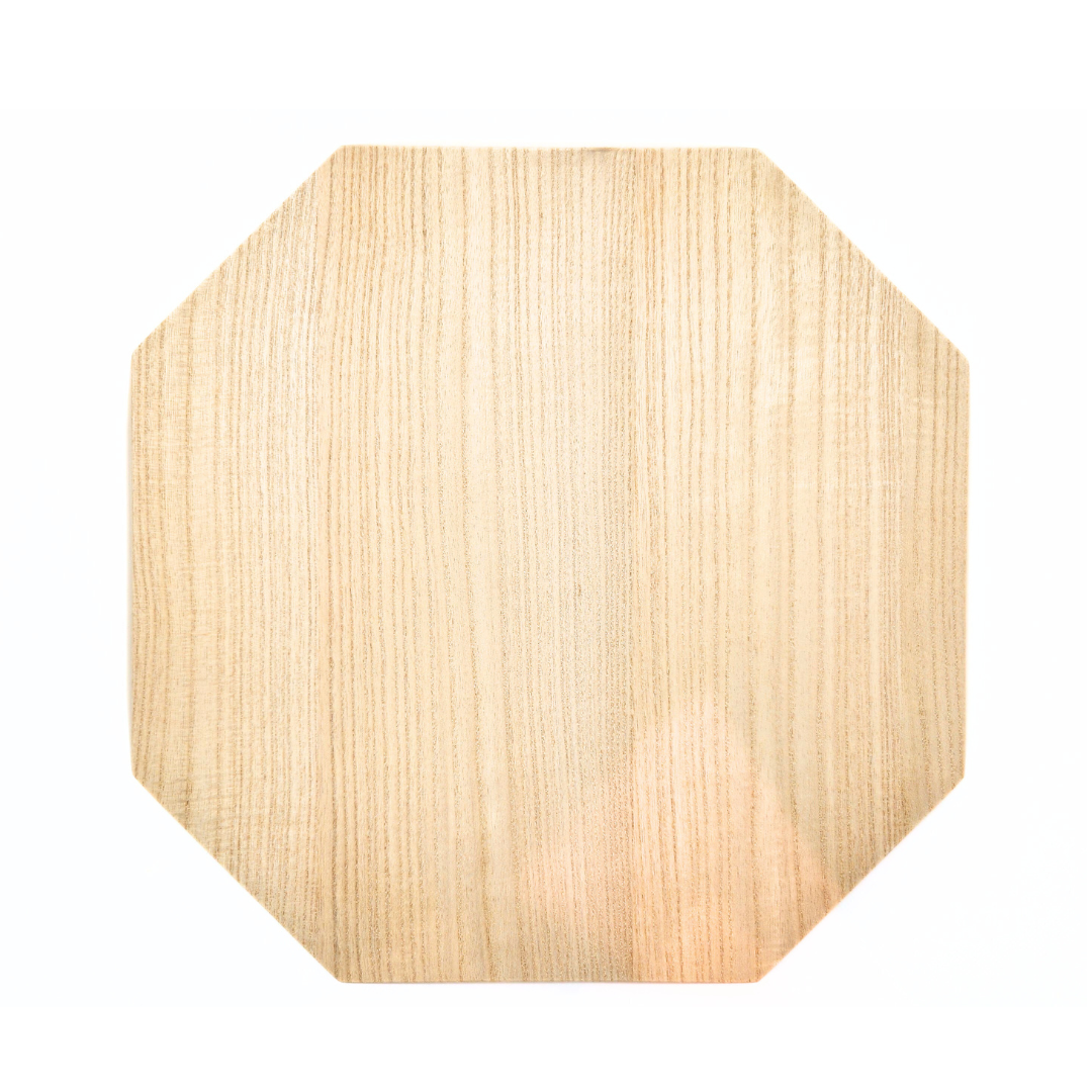 包丁職人が考えた桐の八角まな板 大