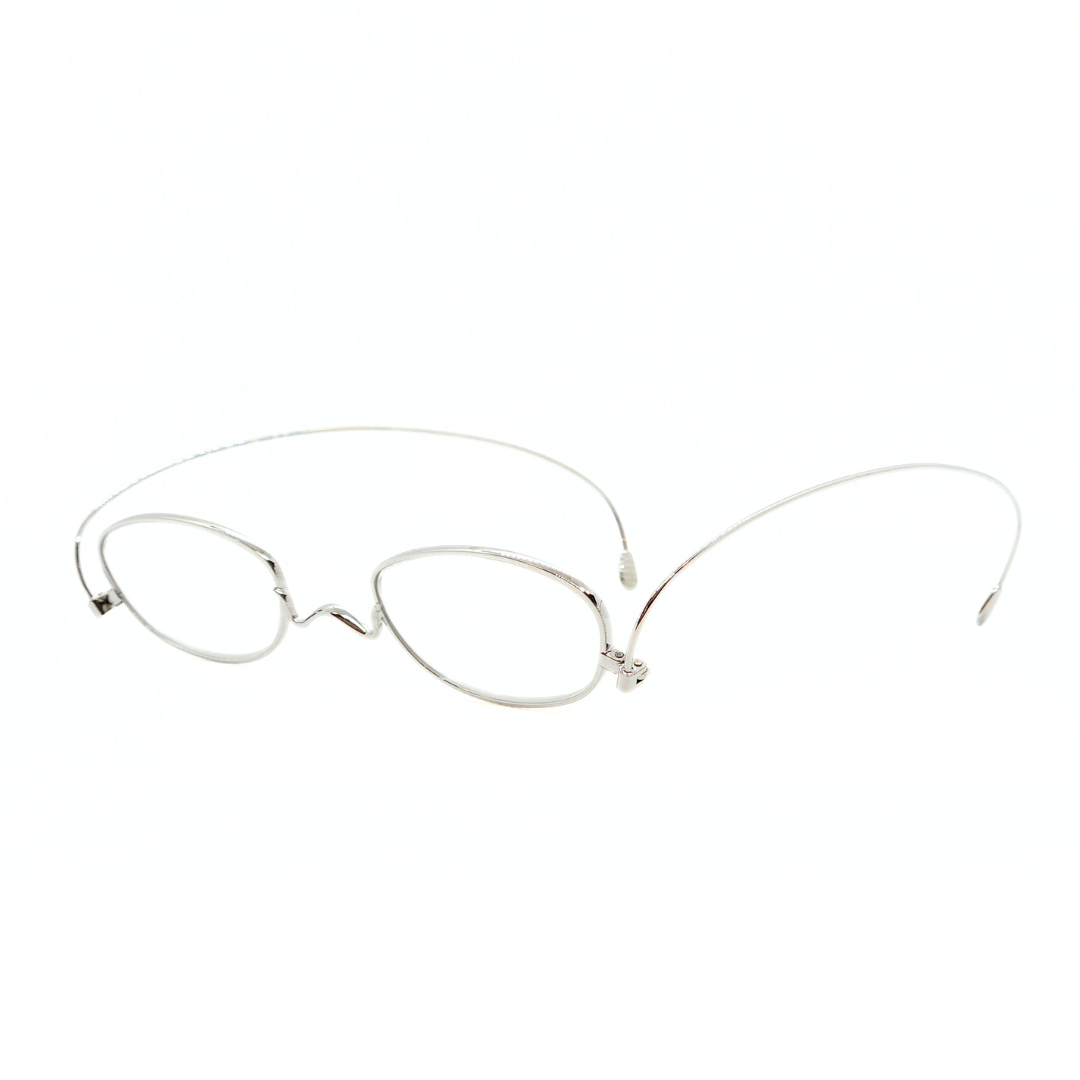 ペーパーグラス Nスタ オーバル型（シルバー） | 折りたたみ老眼鏡 | グッドデザイン賞受賞