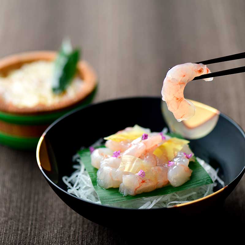 【夏季限定】甘えび昆布〆 70g× 半樽入（※別配送）