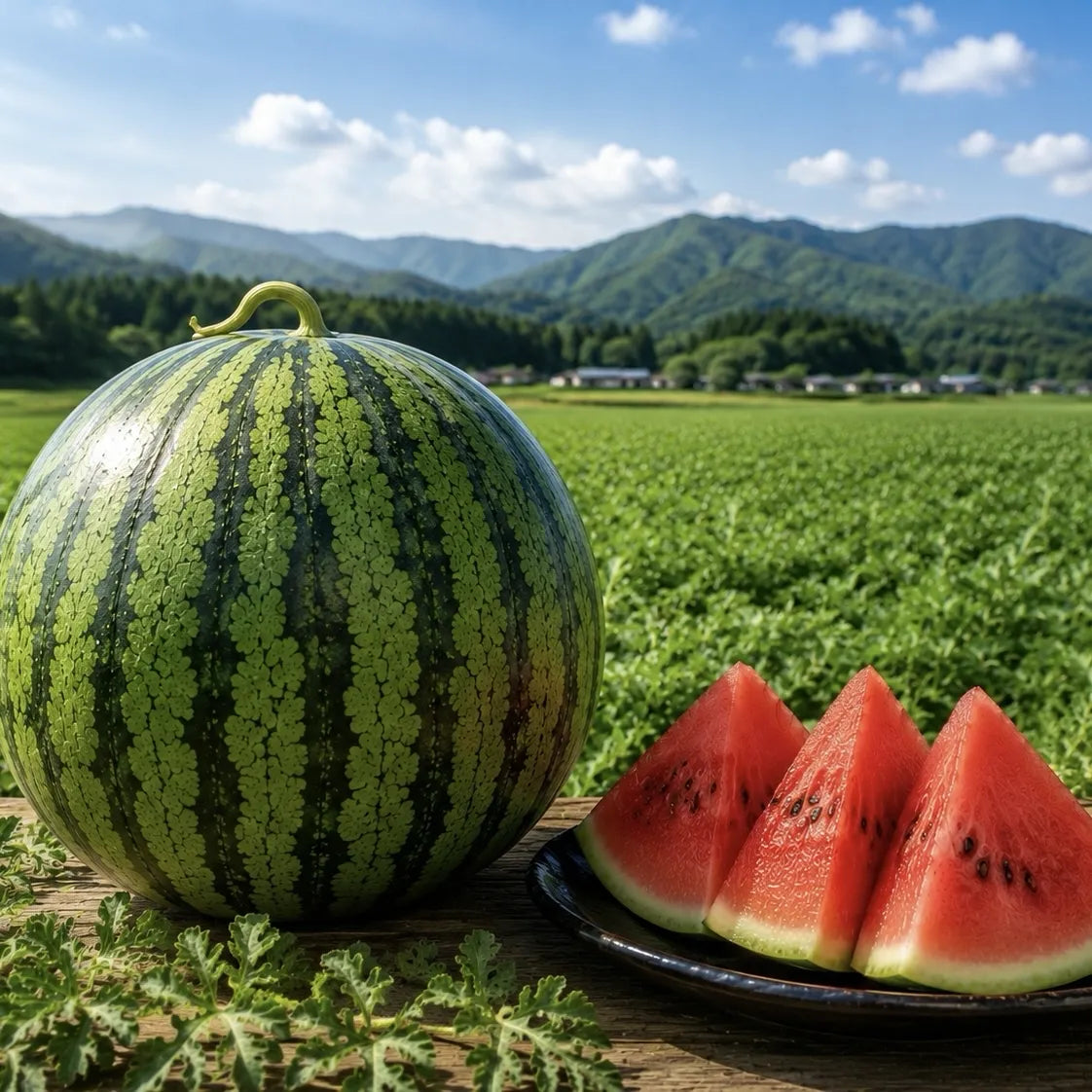 【予約販売】しらやま西瓜 3L（越前市産）