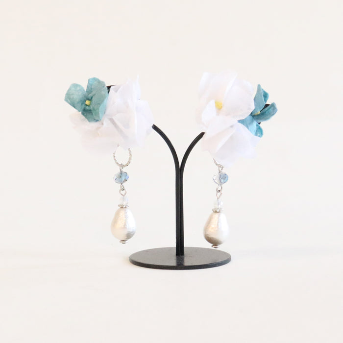 【期間限定SALE】あじさい2wayイヤリング