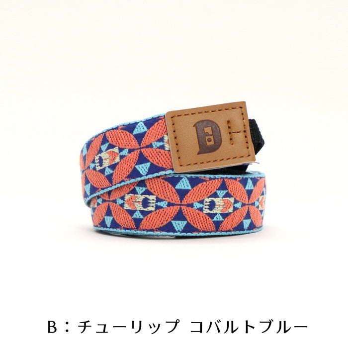 オリボンカメラストラップ　チューリップ