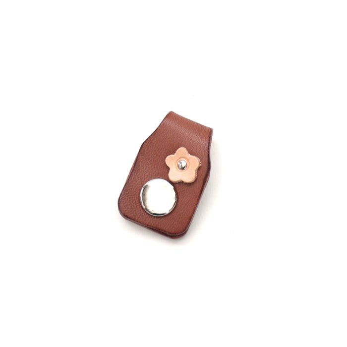 ヌメ革コードクリップ （イヤホン用）