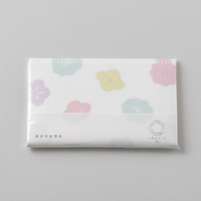 【越前和紙】懐紙　花あそび