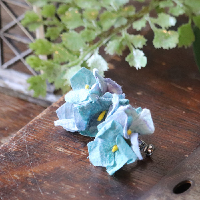 【期間限定SALE】あじさいイヤリング