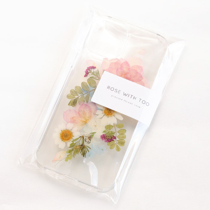 【iPhone】クラシカル押し花ケース