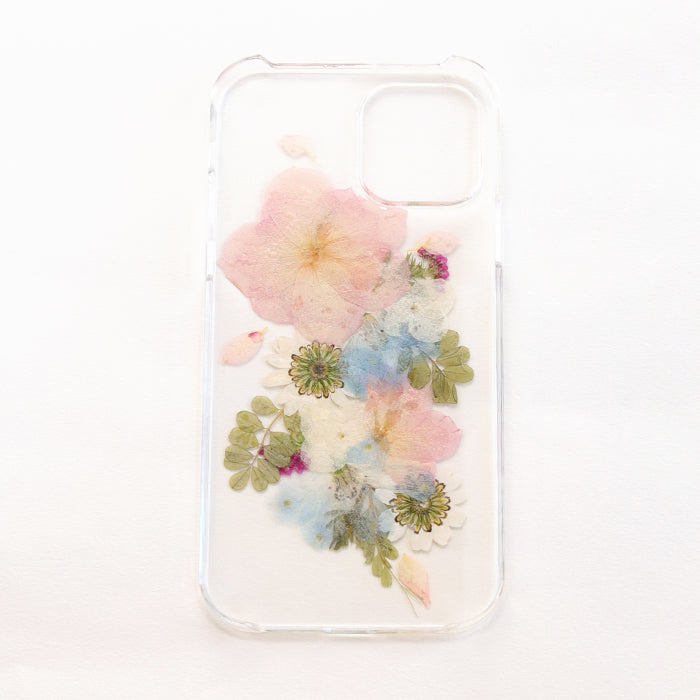 【iPhone】クラシカル押し花ケース