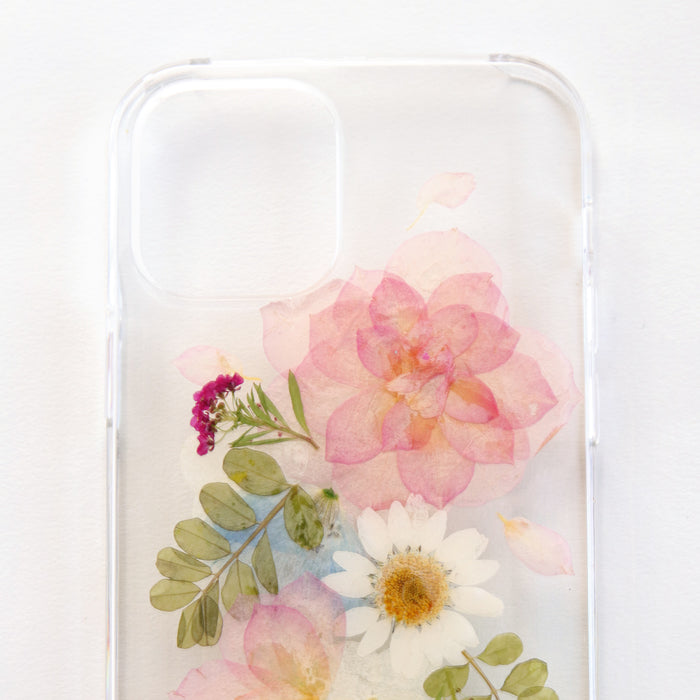 【iPhone】クラシカル押し花ケース