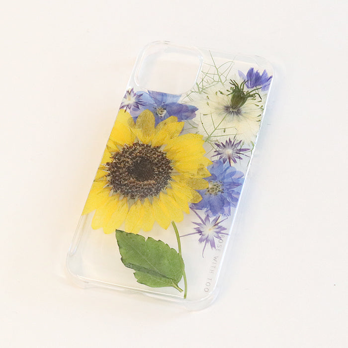 【a.depa限定】ROSE WITH TOO ひまわり押し花ケース