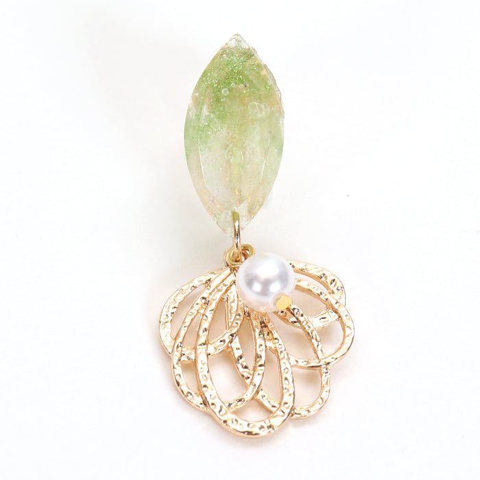【期間限定SALE】和紙レジン　イヤリング