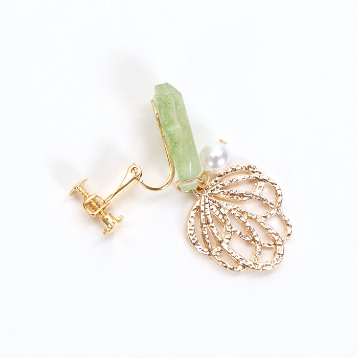 【期間限定SALE】和紙レジン　イヤリング