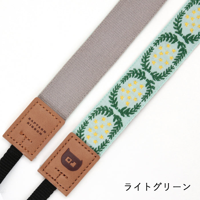 オリボンカメラストラップ　リース