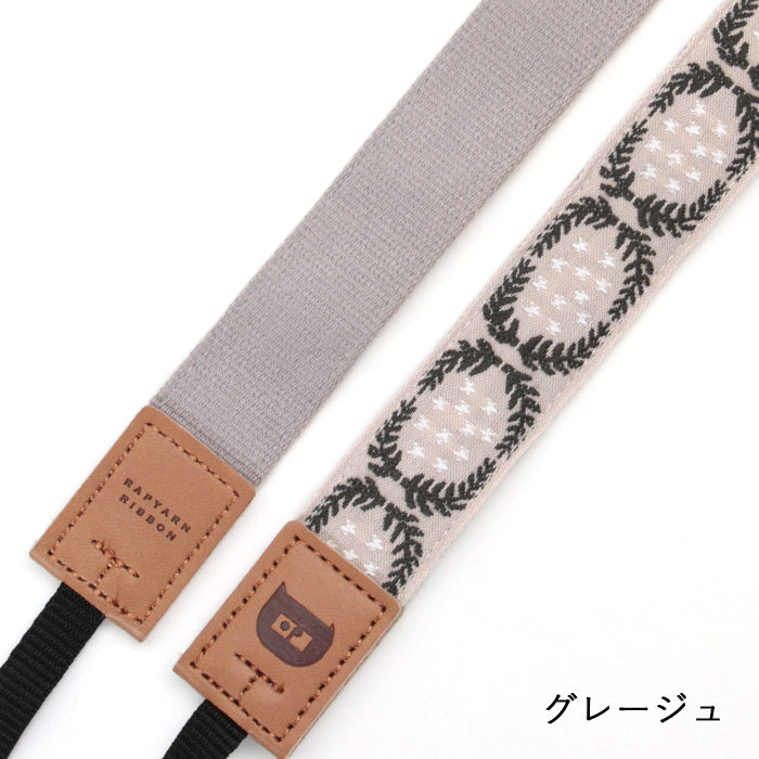 オリボンカメラストラップ　リース